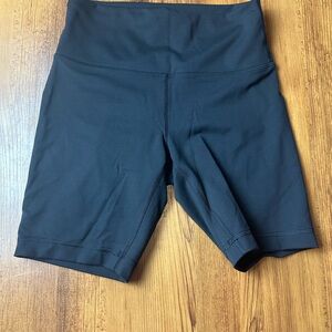 Lululemon Women's Black High-Waisted Shorts